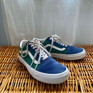 Vans suede old skool yacht club color block shoe size 6.5 men’s 8 women’s
